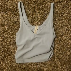light blue lululemon align tank